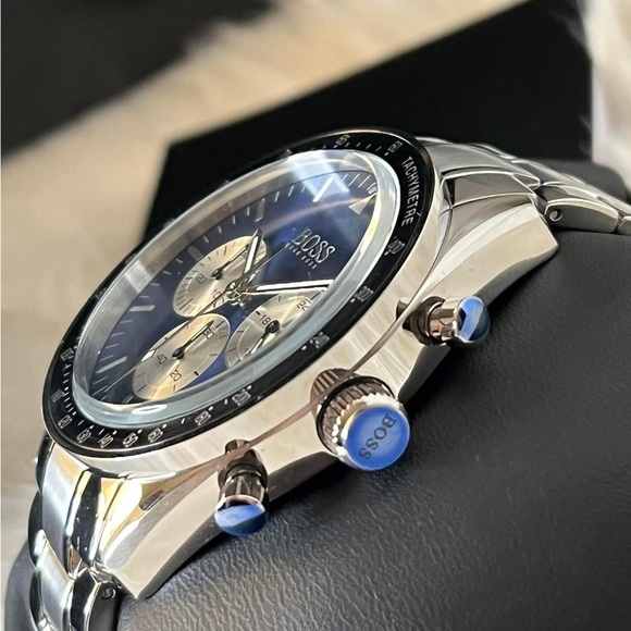 - Hugo Boss Men’s Trophy Chronograph Watch 
Case Size: 44mm
MSRP: $598 - Picture 5 of 9